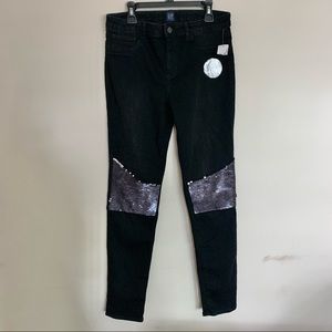 NWT Gap flip sequin jeans ✨